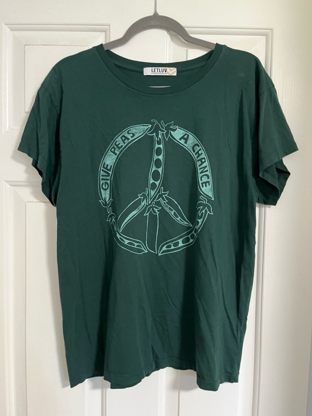 Letluv Green Peas Shirt - XL